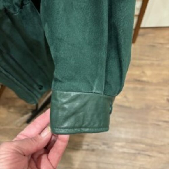 Anorak style Leather jJacket - Picture 4 of 8